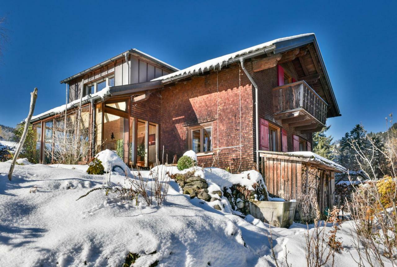 Villa Ferienhaus Bergblick Schwarzenberg im Bregenzerwald Exterior foto