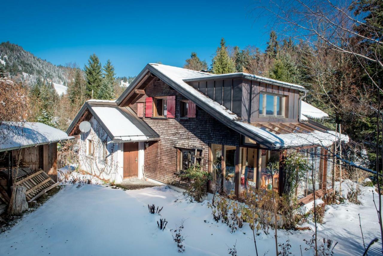 Villa Ferienhaus Bergblick Schwarzenberg im Bregenzerwald Exterior foto